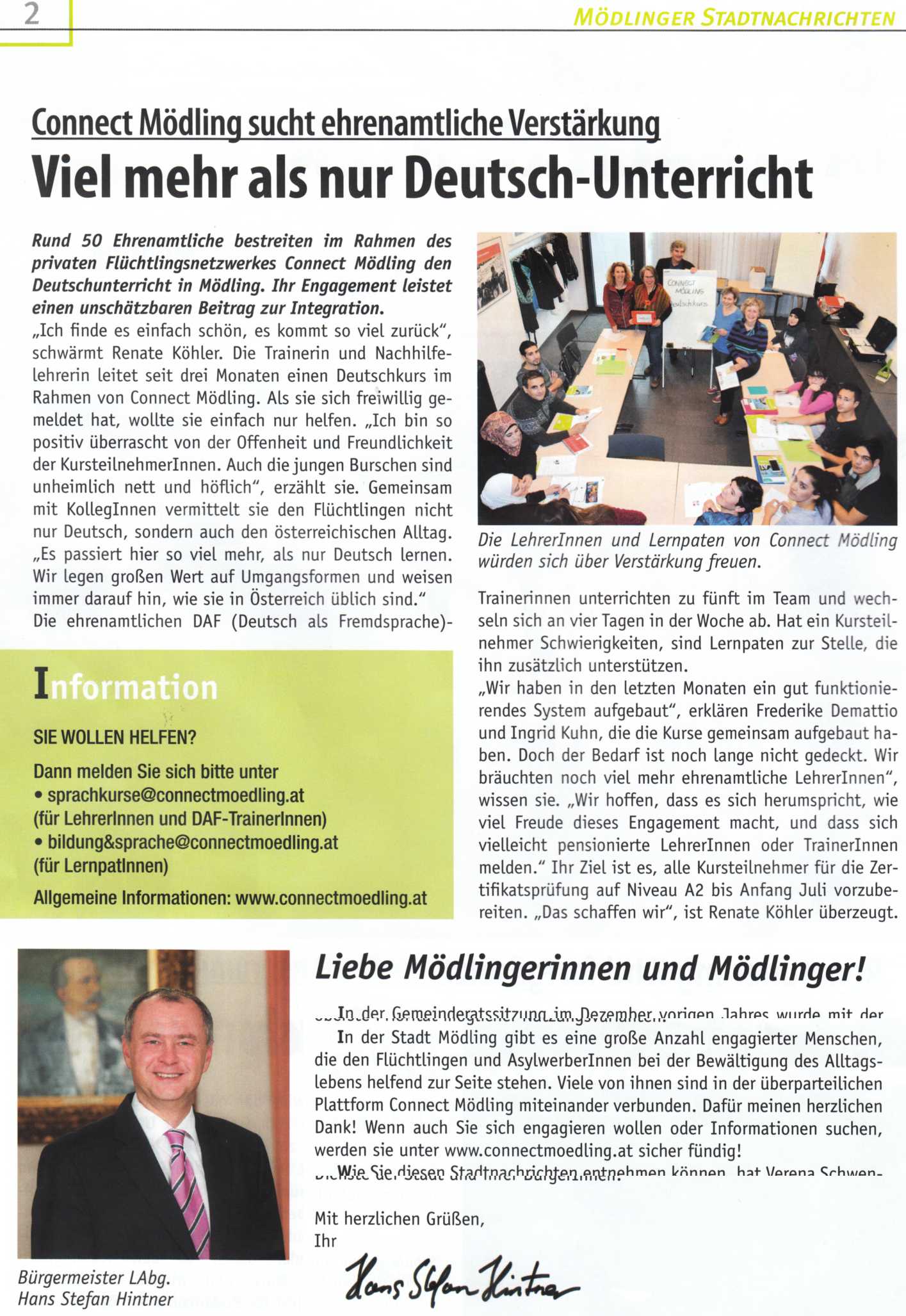 Stadtnachrichten 03-2016 - Deutsch-Unterricht_k